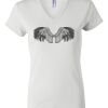 Women's Short Sleeve V-Neck T-Shirt Thumbnail