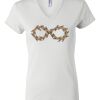 Women's Short Sleeve V-Neck T-Shirt Thumbnail
