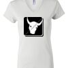 Women's Short Sleeve V-Neck T-Shirt Thumbnail