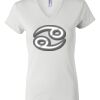 Women's Short Sleeve V-Neck T-Shirt Thumbnail