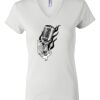 Women's Short Sleeve V-Neck T-Shirt Thumbnail