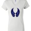 Women's Short Sleeve V-Neck T-Shirt Thumbnail