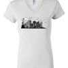 Women's Short Sleeve V-Neck T-Shirt Thumbnail