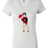 Women's Short Sleeve V-Neck T-Shirt Thumbnail