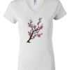 Women's Short Sleeve V-Neck T-Shirt Thumbnail