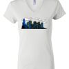 Women's Short Sleeve V-Neck T-Shirt Thumbnail