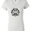 Women's Short Sleeve V-Neck T-Shirt Thumbnail