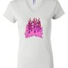 Women's Short Sleeve V-Neck T-Shirt Thumbnail