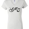 Women's Short Sleeve V-Neck T-Shirt Thumbnail