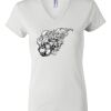 Women's Short Sleeve V-Neck T-Shirt Thumbnail