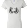 Women's Short Sleeve V-Neck T-Shirt Thumbnail