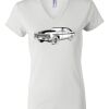 Women's Short Sleeve V-Neck T-Shirt Thumbnail