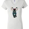 Women's Short Sleeve V-Neck T-Shirt Thumbnail