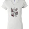 Women's Short Sleeve V-Neck T-Shirt Thumbnail