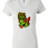 Women's Short Sleeve V-Neck T-Shirt Thumbnail