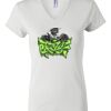 Women's Short Sleeve V-Neck T-Shirt Thumbnail