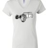 Women's Short Sleeve V-Neck T-Shirt Thumbnail