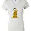 Women's Short Sleeve V-Neck T-Shirt Thumbnail