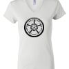 Women's Short Sleeve V-Neck T-Shirt Thumbnail