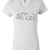 Women's Short Sleeve V-Neck T-Shirt Thumbnail