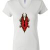 Women's Short Sleeve V-Neck T-Shirt Thumbnail