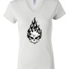 Women's Short Sleeve V-Neck T-Shirt Thumbnail