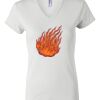 Women's Short Sleeve V-Neck T-Shirt Thumbnail