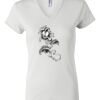 Women's Short Sleeve V-Neck T-Shirt Thumbnail