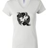 Women's Short Sleeve V-Neck T-Shirt Thumbnail