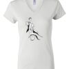 Women's Short Sleeve V-Neck T-Shirt Thumbnail