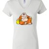 Women's Short Sleeve V-Neck T-Shirt Thumbnail