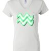 Women's Short Sleeve V-Neck T-Shirt Thumbnail