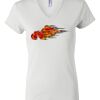 Women's Short Sleeve V-Neck T-Shirt Thumbnail