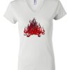 Women's Short Sleeve V-Neck T-Shirt Thumbnail