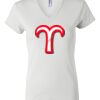 Women's Short Sleeve V-Neck T-Shirt Thumbnail