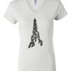 Women's Short Sleeve V-Neck T-Shirt Thumbnail