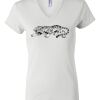 Women's Short Sleeve V-Neck T-Shirt Thumbnail