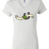 Women's Short Sleeve V-Neck T-Shirt Thumbnail