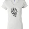 Women's Short Sleeve V-Neck T-Shirt Thumbnail