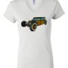 Women's Short Sleeve V-Neck T-Shirt Thumbnail