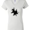 Women's Short Sleeve V-Neck T-Shirt Thumbnail