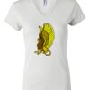 Women's Short Sleeve V-Neck T-Shirt Thumbnail