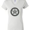 Women's Short Sleeve V-Neck T-Shirt Thumbnail