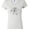 Women's Short Sleeve V-Neck T-Shirt Thumbnail