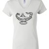 Women's Short Sleeve V-Neck T-Shirt Thumbnail