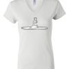 Women's Short Sleeve V-Neck T-Shirt Thumbnail