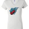 Women's Short Sleeve V-Neck T-Shirt Thumbnail