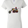 Women's Short Sleeve V-Neck T-Shirt Thumbnail