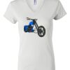 Women's Short Sleeve V-Neck T-Shirt Thumbnail