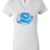 Women's Short Sleeve V-Neck T-Shirt Thumbnail